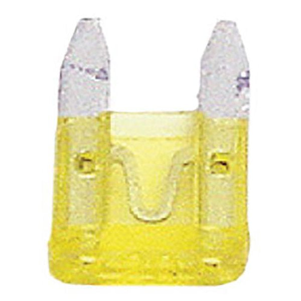 Mini Blade Fuse - 20AMP 10 Piece, 100 Piece Yellow