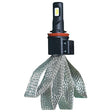 H11 Led Globe - 2 Piece With Heatsink - Motolite