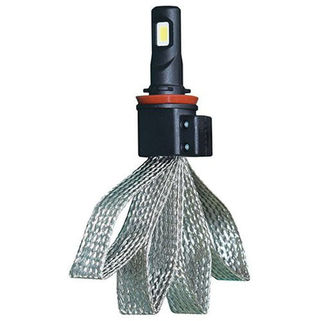 H11 Led Globe - 2 Piece With Heatsink - Motolite