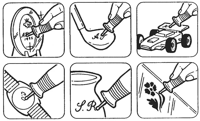 Diamond Tip USB Engraver Lightweight & Easy To Use - PKTool