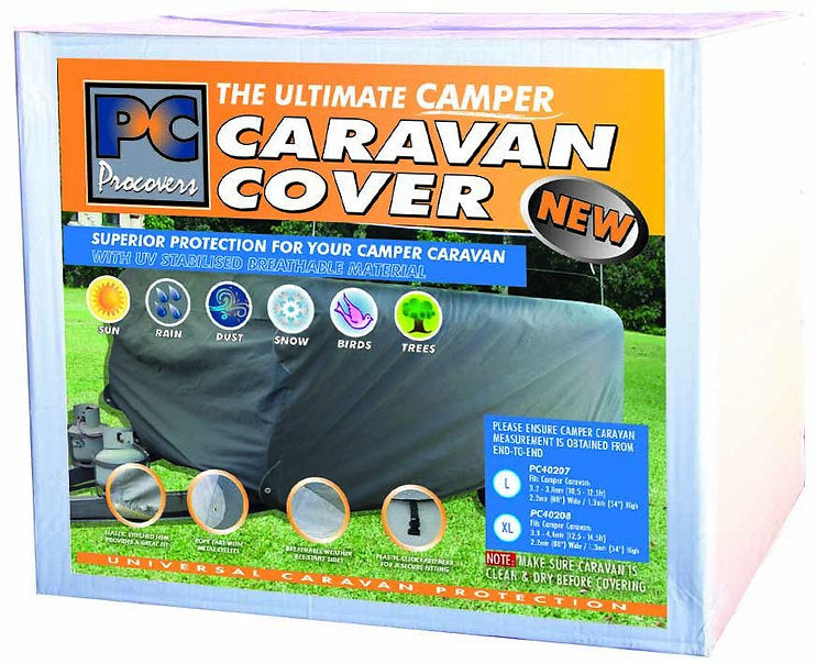 Pop Top Caravan Cover 14-16ft / 4.2mtr to 4.8mtr - PC Procovers