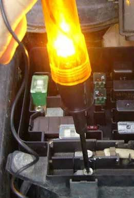 Circuit Tester 6-12V 200mm - Charge