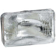 Sealed Beam 6″ 24v Square Small 3 Pin Flat Face - Motolite