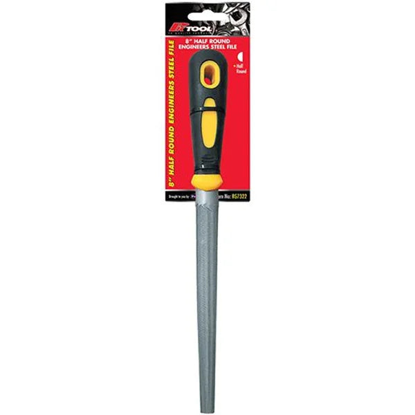 Individual Files 200mm (8”) Flat, Round, Half Round & Square Steel - PKTool