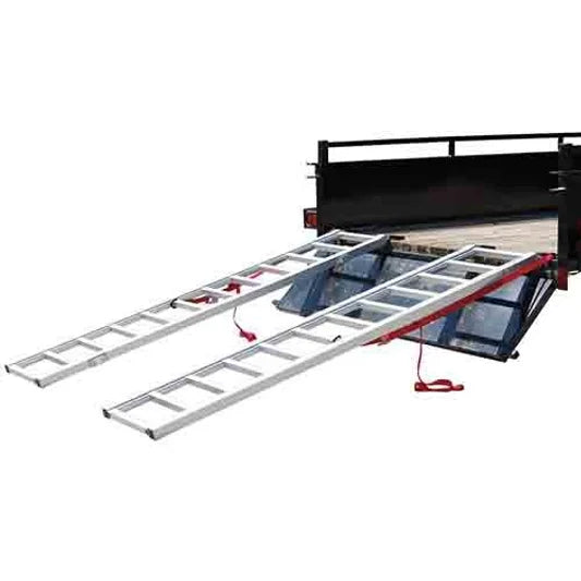 Ramp 2 Pieces Ladder Tread Loading Aluminium - LoadMaster