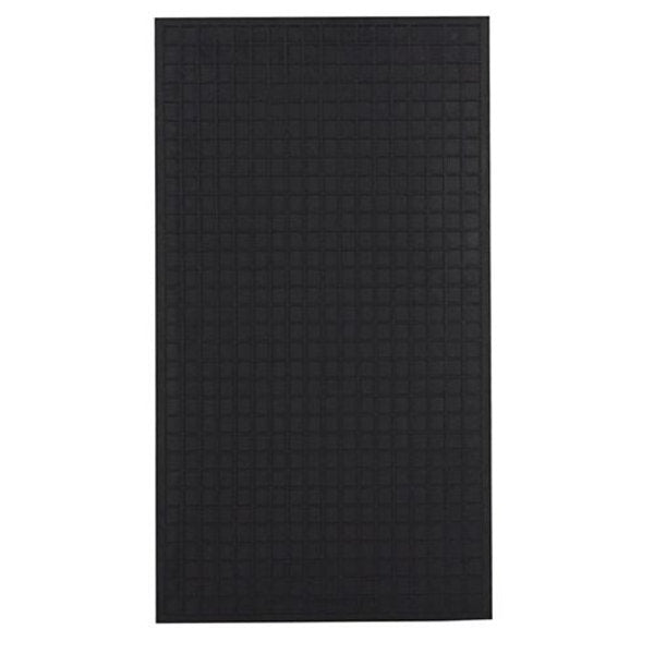 Small Black Rectangular Rubber Mat 55 X 30cm - PC Procovers