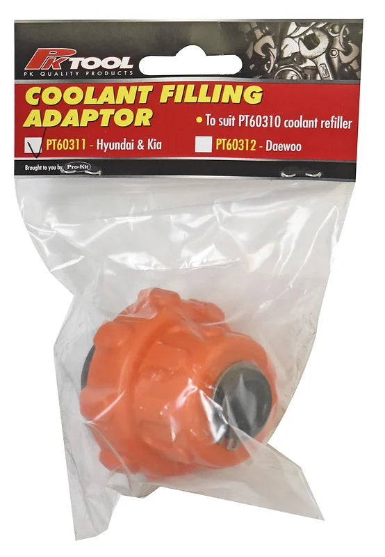 Coolant Refilling Adaptors To Suit PT60310 & PT60313 - PKTool