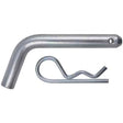 Hitch Pin With Locking Clip, Chrome Plated, Secures Pin - LoadMaster