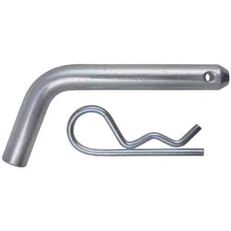 Hitch Pin With Locking Clip, Chrome Plated, Secures Pin - LoadMaster