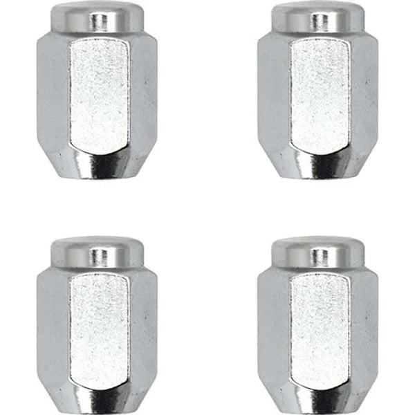 Wheel Nut Set 4 Pieces, 4 Sizes of Steel Wheel Chrome - ProTyre