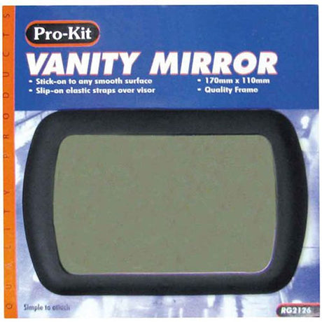 Mirror 1 Piece Vanity Stretch Strap Fit - Pro-Kit