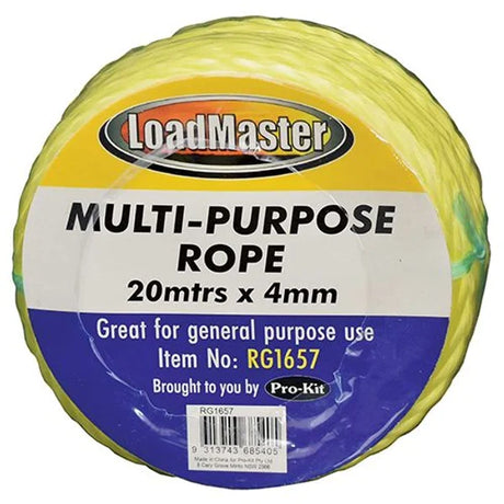Multi-Purpose Rope 20mtr x 4mm (66′ x 3/16″) - LoadMaster | Universal Auto Spares