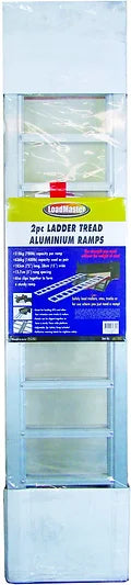 Ramp 2 Pieces Ladder Tread Loading Aluminium - LoadMaster