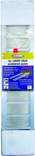 Ramp 2 Pieces Ladder Tread Loading Aluminium - LoadMaster | Universal Auto Spares