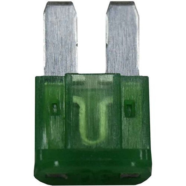Micro 2 Fuse - 30AMP 10 Piece, 100 Piece Green