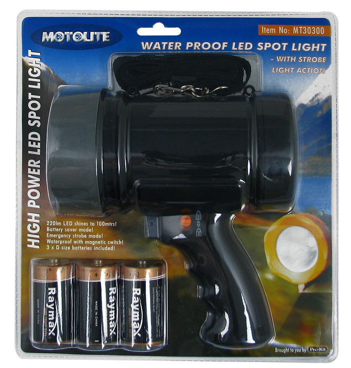 Waterproof High Power Led Spot Light 200 Lumen CREE LED - Motolite