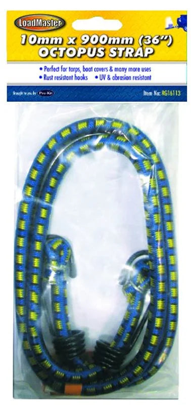 Octopus Strap Steel Hooks 300, 450, 600, 760, 900, 1060, 1200mm - LoadMaster 900mm