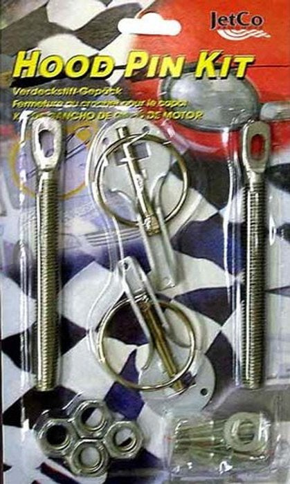 Hood Pin Kit Universal Fit - JetCo | Universal Auto Spares
