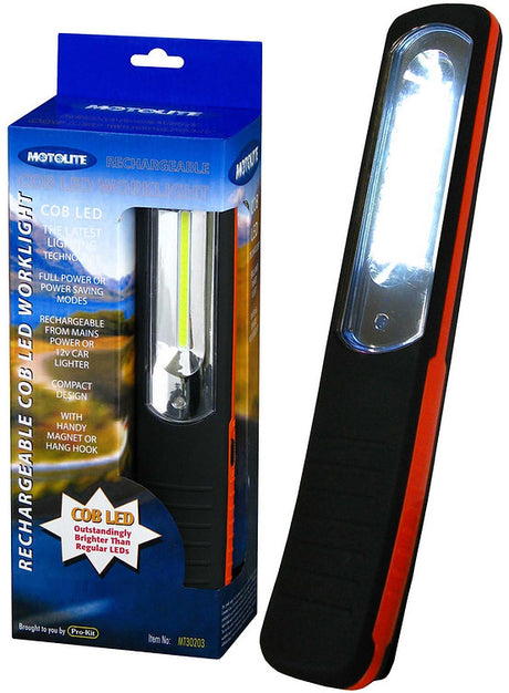 Work Light 4W COB LED High Intensity Cobbled Rechargeable - Motolite