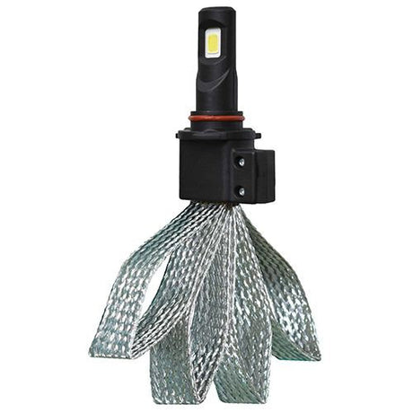 HB3 Led Globe 2 Piece With Heatsink 4000 Lumens - Motolite