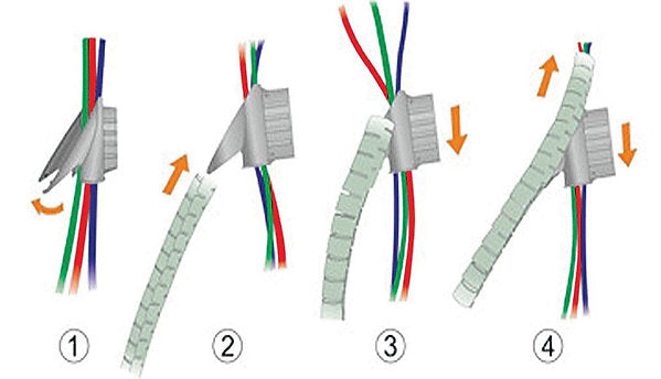 Spiral Binding 8mm X 5 Meter With Tool - Charge