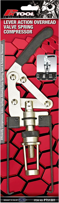 Lever Action Overhead Valve Spring Compressor - PKTool