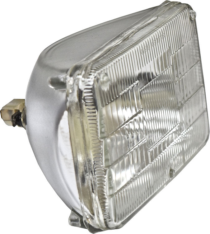 Sealed Beam 6″ 12v Square Small 2 Pin 50w 2 Pin Sealed Beam - Motolite