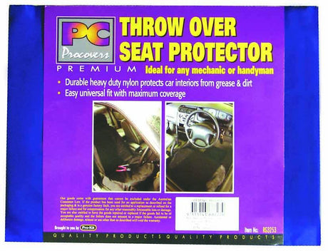 Heavy Duty Mechanics Throw Over Seat Cover 1 Piece - PC Procovers | Universal Auto Spares