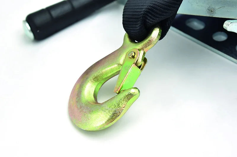 Hand Strap Winch 10mtr (33ft) 4.8mm Cable, Pulling Capacity 548kg - LoadMaster