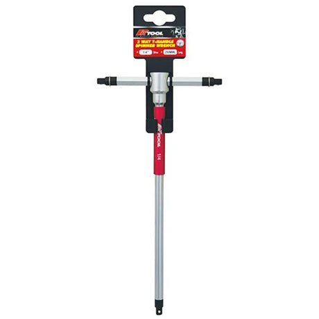 DR 250, 320 & 340mm 3-Way T-Handle Spinner CR-V Socket Spanner Range - PKTool 250mm (1 4")