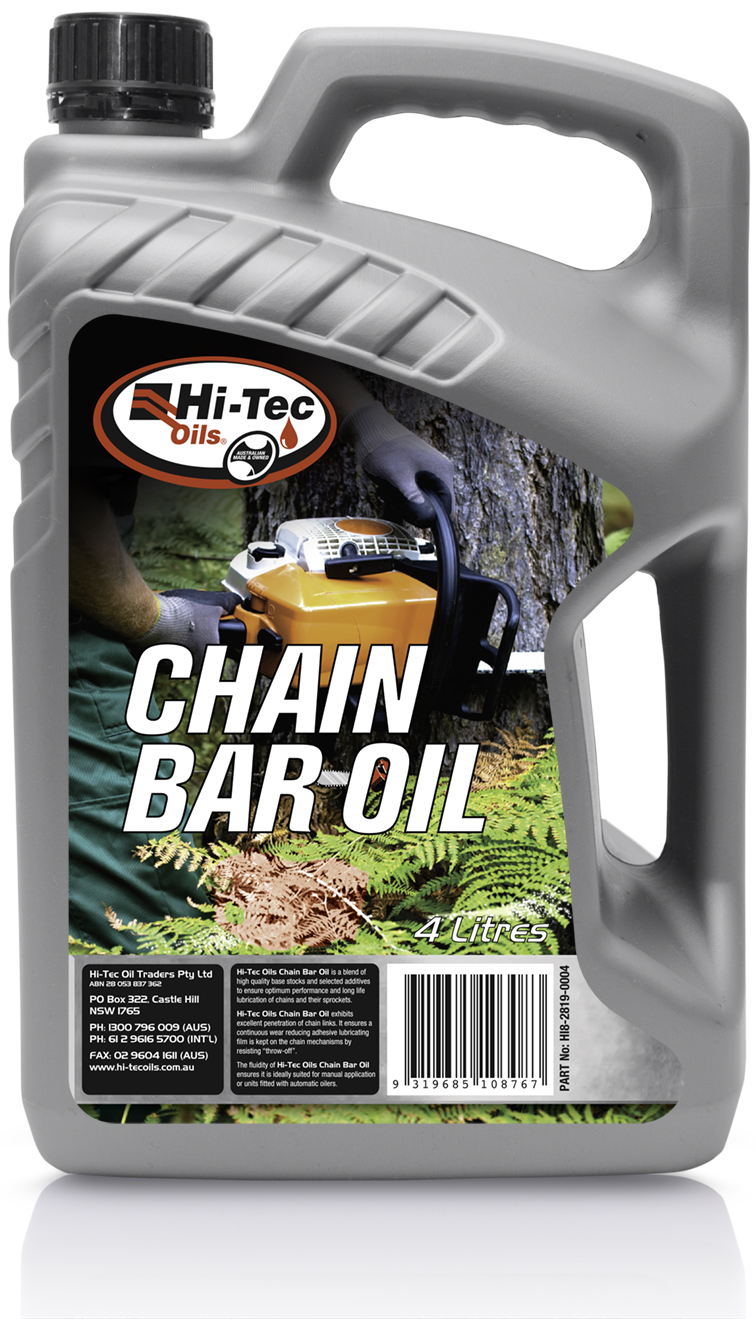 Chain Bar Oils - Hi-Tec Oils