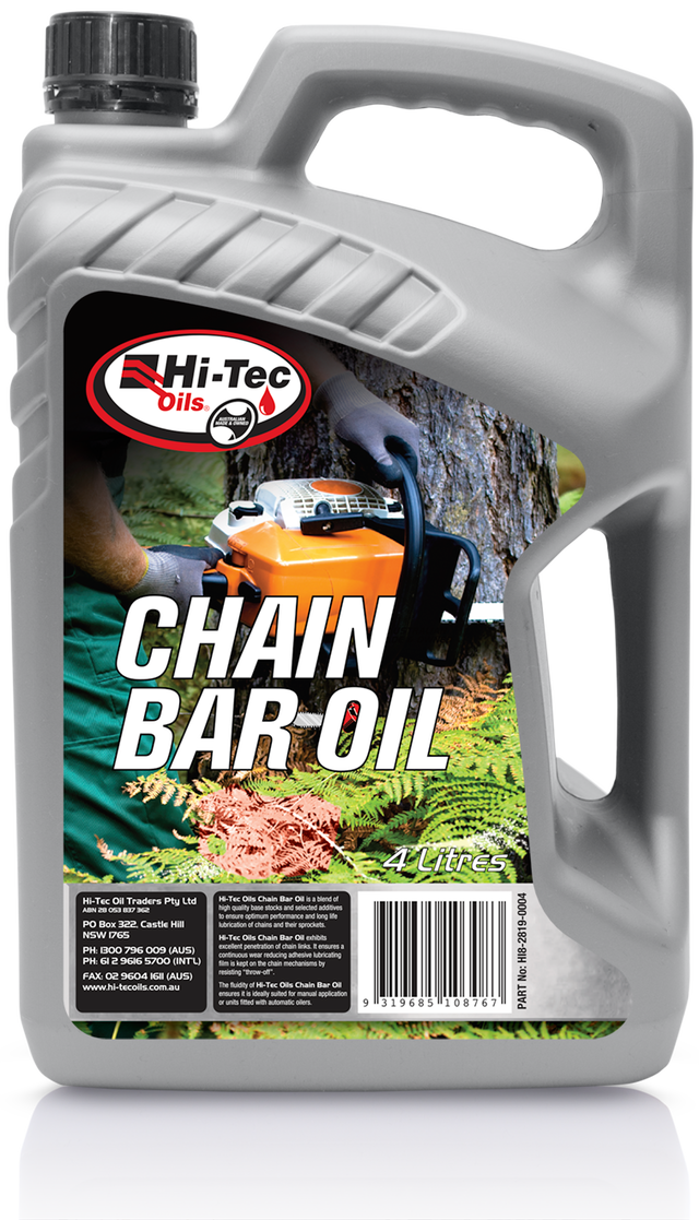 Chain Bar Oils - Hi-Tec Oils