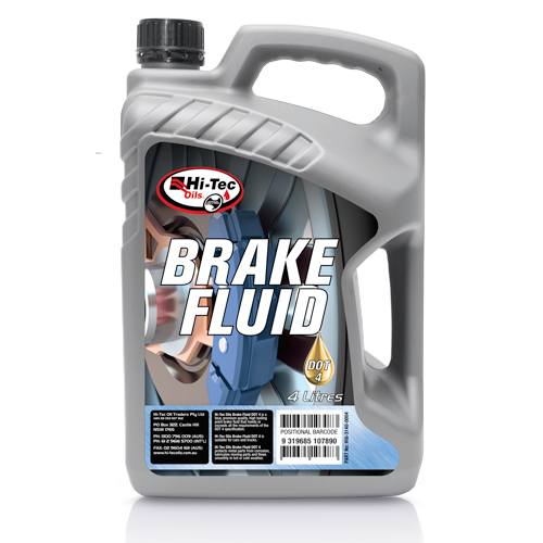 DOT 4 Brake Fluid - Hi-Tec Oils