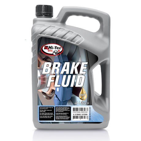 DOT 4 Brake Fluid - Hi-Tec Oils
