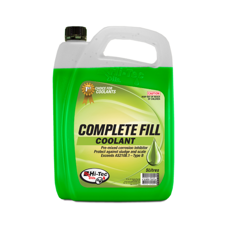 Complete Fill Coolant 5L - Hi-Tec Oils