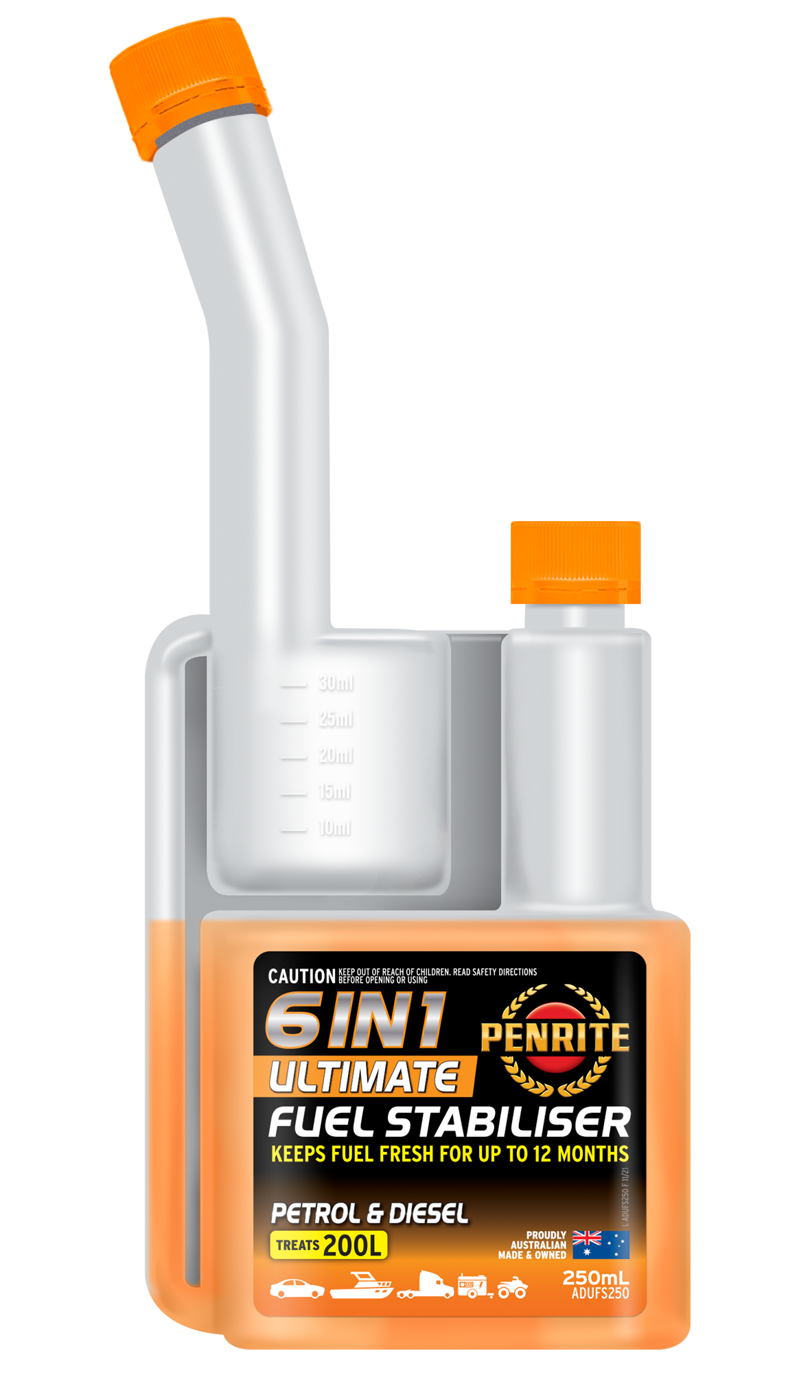 Ultimate Fuel Stabiliser 250ml - Penrite | Universal Auto Spares