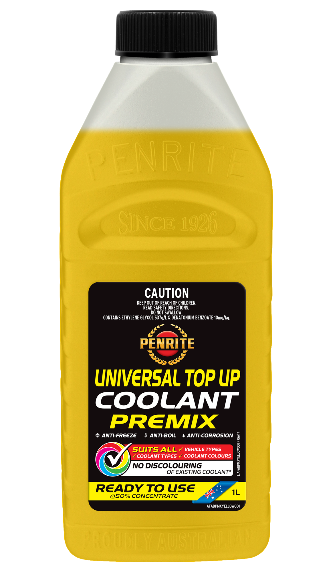 Universal Top Up Coolant Premix 1L - Penrite | Universal Auto Spares