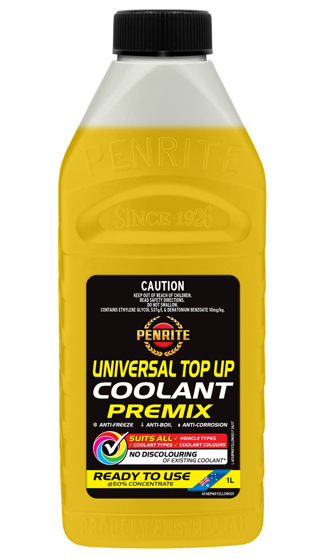 Universal Top Up Coolant Premix 1L - Penrite