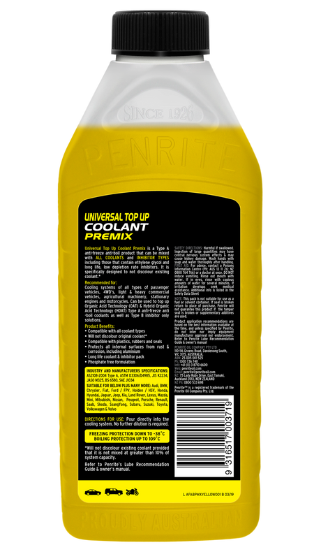 Universal Top Up Coolant Premix 1L - Penrite