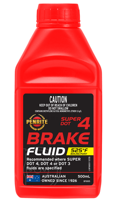 Super DOT 4 Brake Fluid - Penrite | Universal Auto Spares