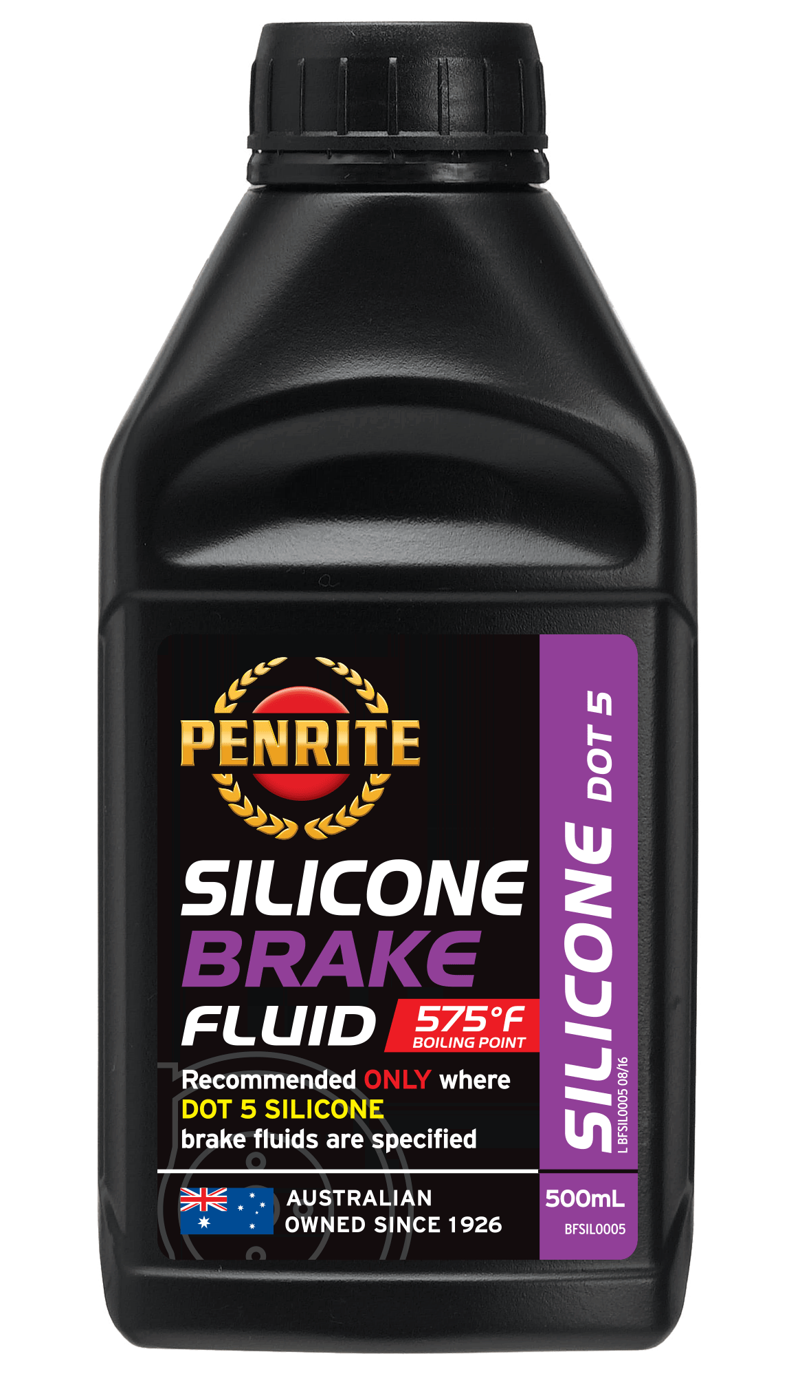 Silicone Brake Fluid 500ml - Penrite