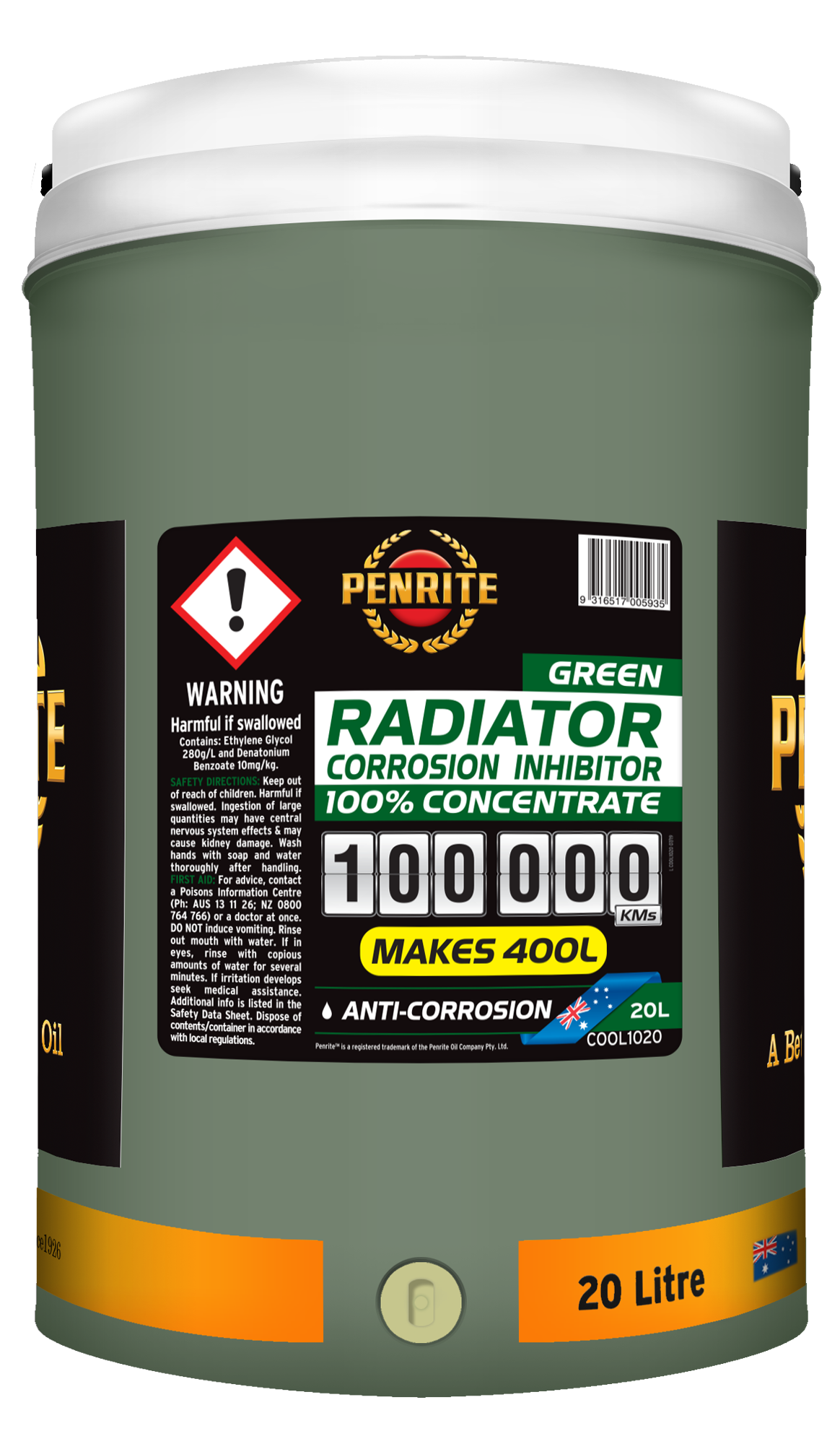 Radiator Corrosion Inhibitor (Concentrate) - Penrite 20L