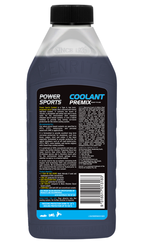 Power Sports Coolant Premix - Penrite