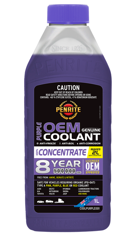 Purple OEM Coolant Concentrate - Penrite 1L