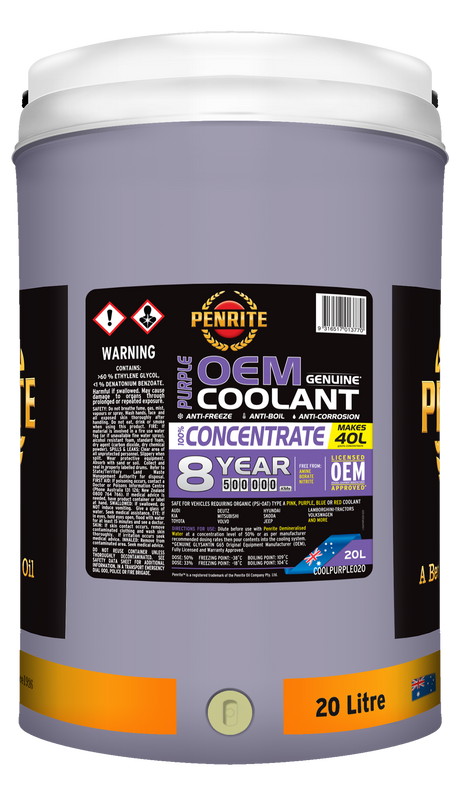 Purple OEM Coolant Concentrate - Penrite 20L