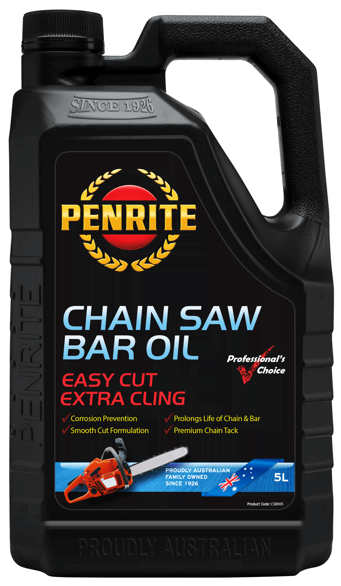 Chain Saw Bar Oil - Penrite 5L