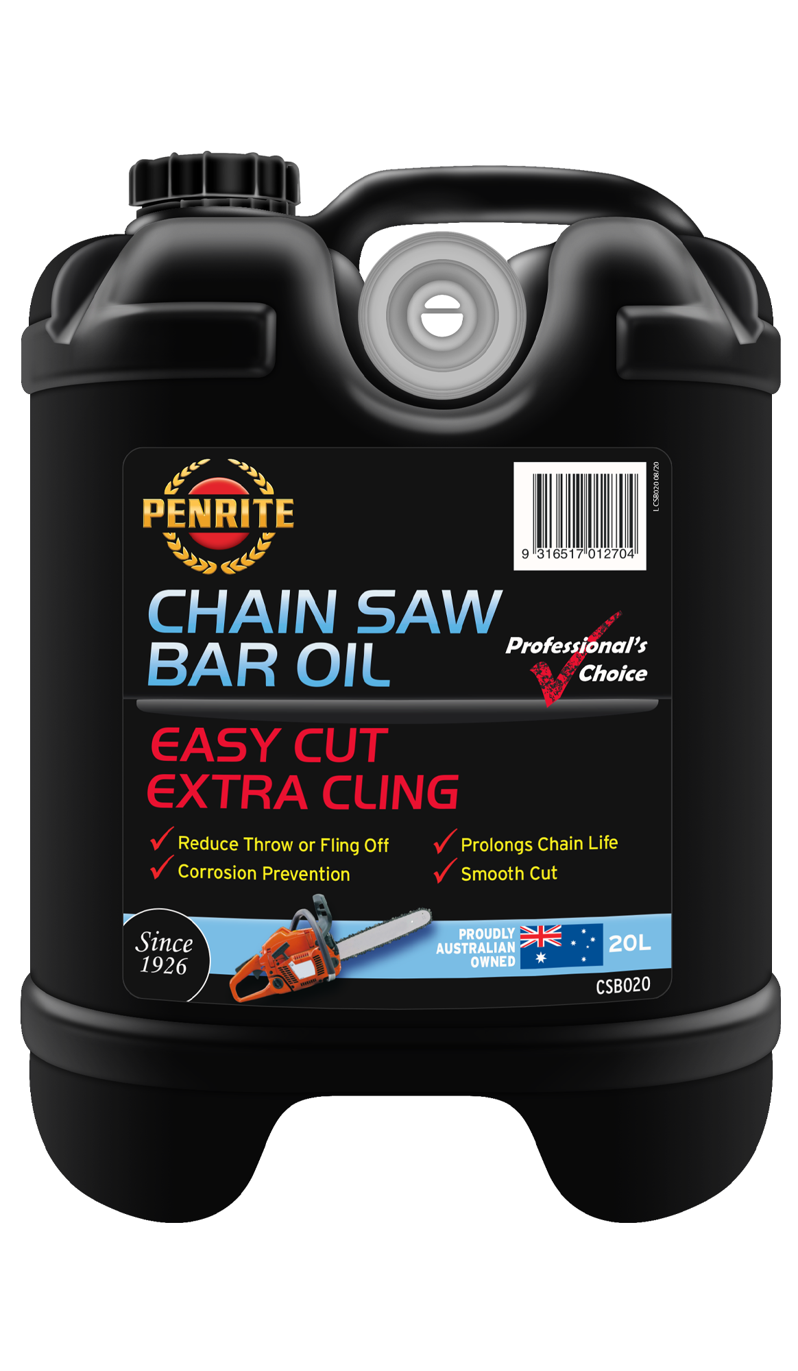 Chain Saw Bar Oil - Penrite 20L