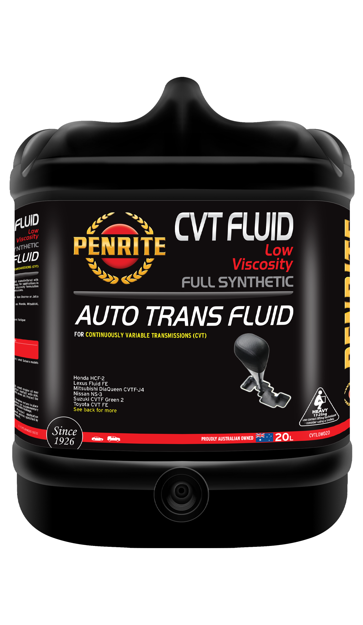 CVT FLUID LOW VISCOSITY (FULL SYN) - Penrite