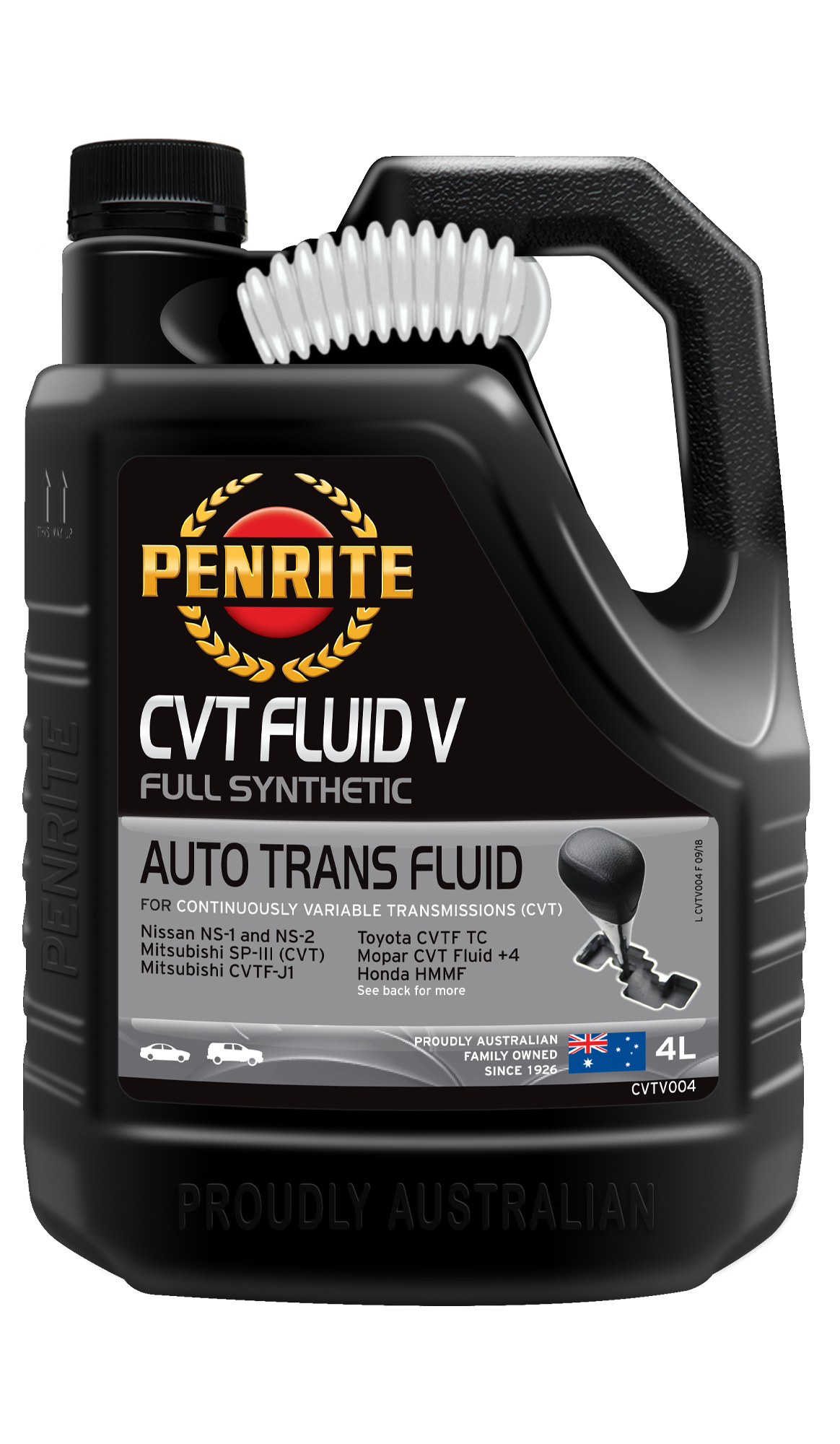 CVT FLUID V (FULL SYN) - Penrite 4L