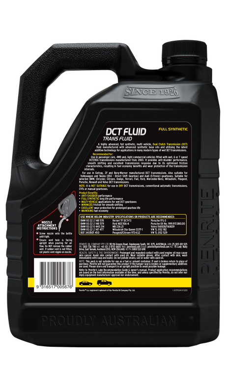 DCT FLUID (FULL SYN) - Penrite